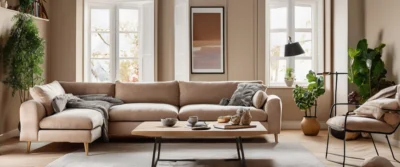 Canapé d’angle convertible beige réversible : caractéristiques et avantages